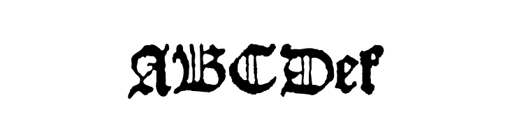 JSL Blackletter  Free Fonts Download