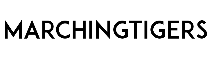 MARCHINGTIGERS ADAM.CGPRO Font