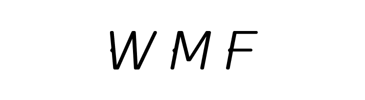 Quirko-LightOblique  Free Fonts Download