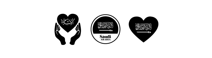 Font Color Saudi Arabia  Free Fonts Download