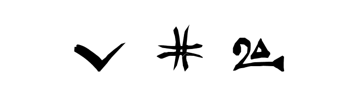 Alchemist Symbols  Free Fonts Download