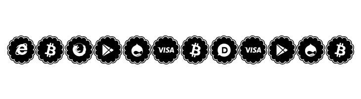 social icons  Free Fonts Download