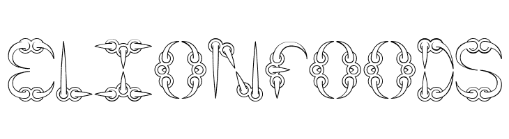 the claw  Free Fonts Download