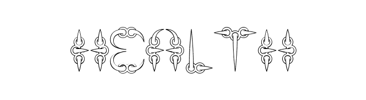 the claw  Free Fonts Download