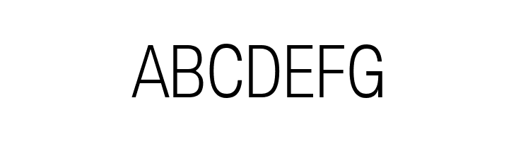 Lunchtype25 Condensed Light  Free Fonts Download