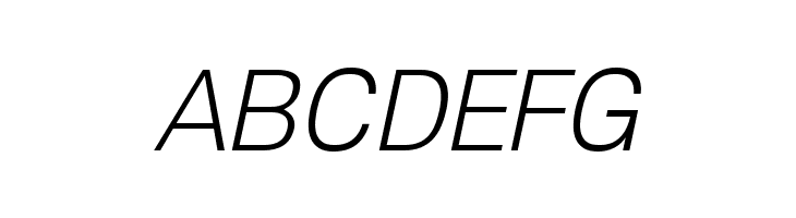 Lunchtype23 Light Italic  Free Fonts Download