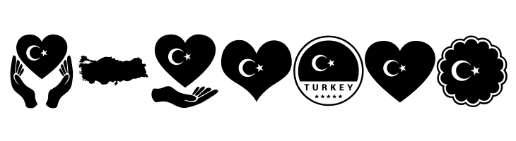 font turkey color  Free Fonts Download