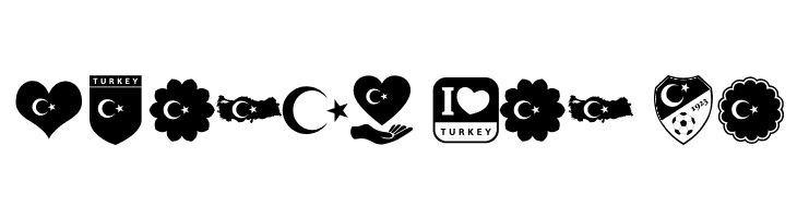 font turkey color  Free Fonts Download