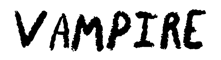 VAMPIRE Chalky Chicken Font