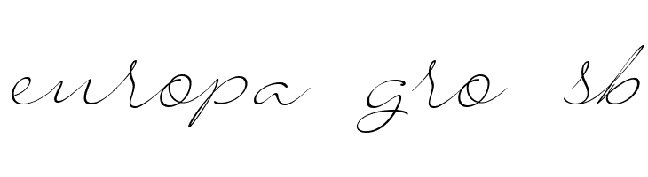 SignaritaLouisseThin  Free Fonts Download