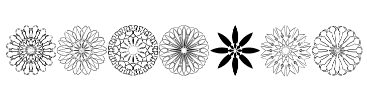 Mandalas  Free Fonts Download