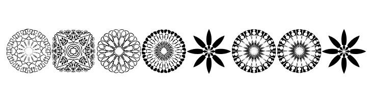 Mandalas  Free Fonts Download