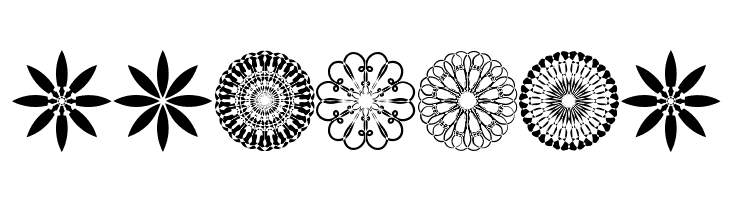 Mandalas  Free Fonts Download