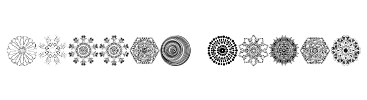 Mandalas  Free Fonts Download