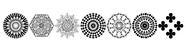 Mandalas  Free Fonts Download