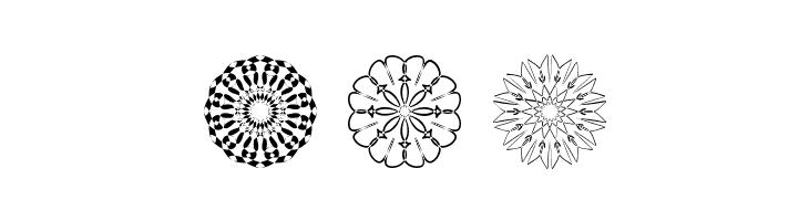 Mandalas  Free Fonts Download