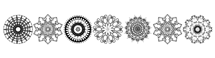 Mandalas  Free Fonts Download