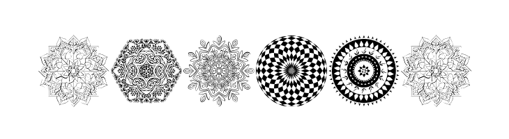 Mandalas  Free Fonts Download
