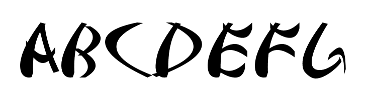 Samurai  Free Fonts Download