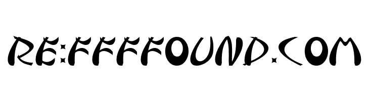 Samurai  Free Fonts Download