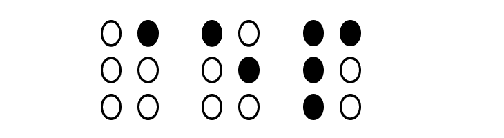 Brailled Regular  Free Fonts Download