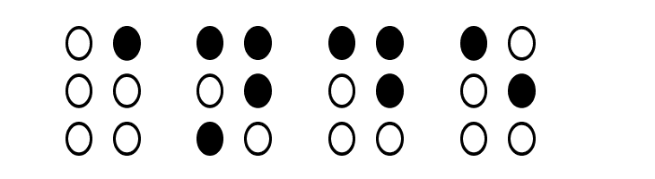 Brailled Regular  Free Fonts Download