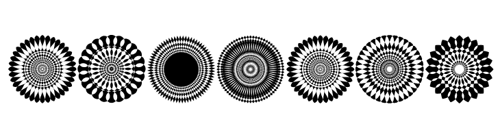 Mandalas pro 2018 Font Mandalas pro 2018  Free Fonts Download