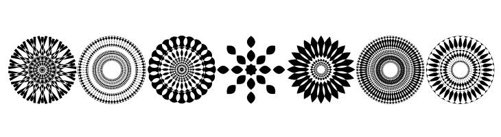 Mandalas pro 2018 Font Mandalas pro 2018  Free Fonts Download