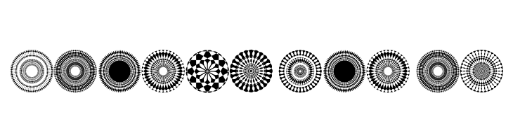 Mandalas pro 2018 Font Mandalas pro 2018  Free Fonts Download