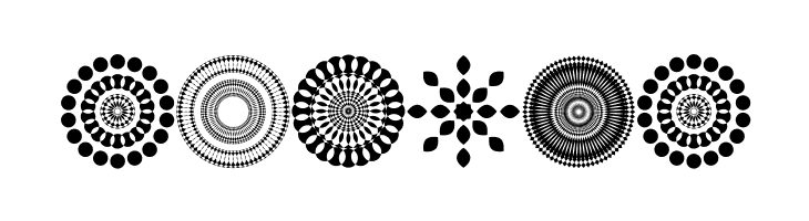 Mandalas pro 2018 Font Mandalas pro 2018  Free Fonts Download