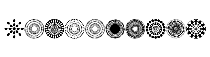 Mandalas pro 2018 Font Mandalas pro 2018  Free Fonts Download