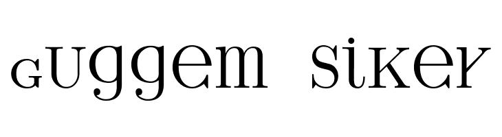 UPPERCASE & lowercase  Free Fonts Download