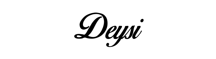 Deysi Birds of Paradise Font