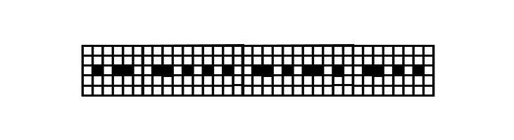 Pica Hole - 1890 Morse  Free Fonts Download