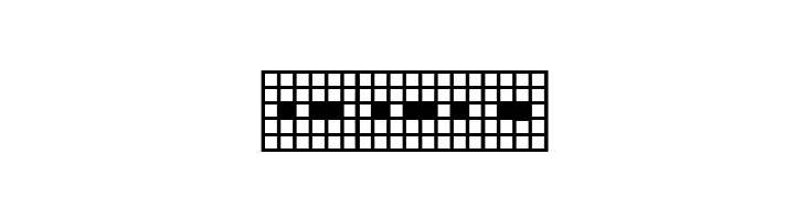 Pica Hole - 1890 Morse  Free Fonts Download
