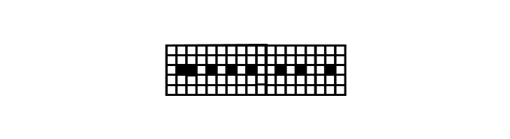 Pica Hole - 1890 Morse  Free Fonts Download