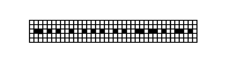 Pica Hole - 1890 Morse  Free Fonts Download
