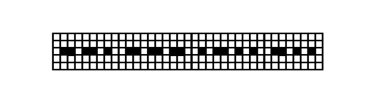 Pica Hole - 1890 Morse  Free Fonts Download