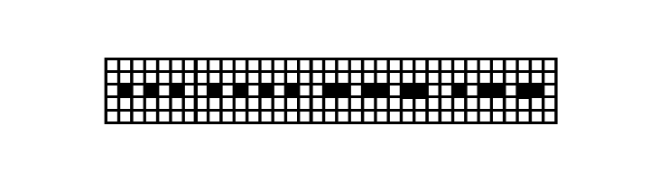 Pica Hole - 1890 Morse  Free Fonts Download