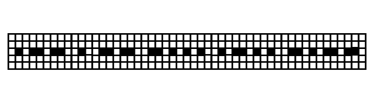Pica Hole - 1890 Morse  Free Fonts Download