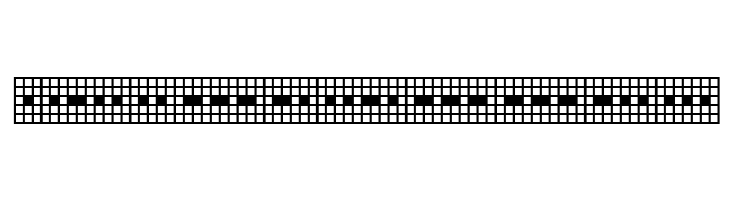 Pica Hole - 1890 Morse  Free Fonts Download