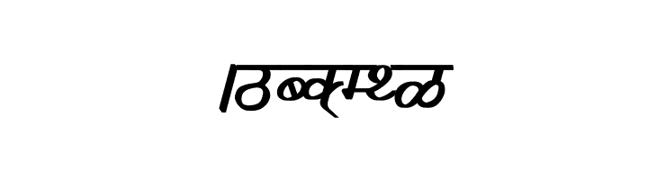 Ruchi-Normal Bold Italic  Free Fonts Download