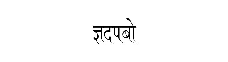 Ruchi-Normal Condensed  Free Fonts Download