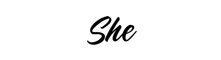 She LarizoDEMO Font