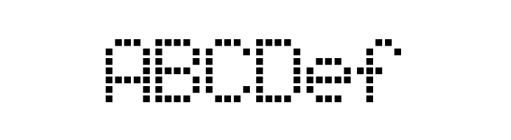LCD-Display-Grid  Free Fonts Download