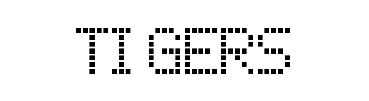 LCD-Display-Grid  Free Fonts Download