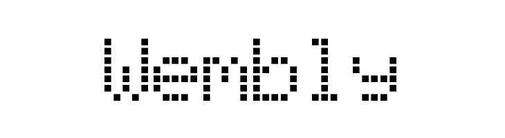 LCD-Display-Grid  Free Fonts Download