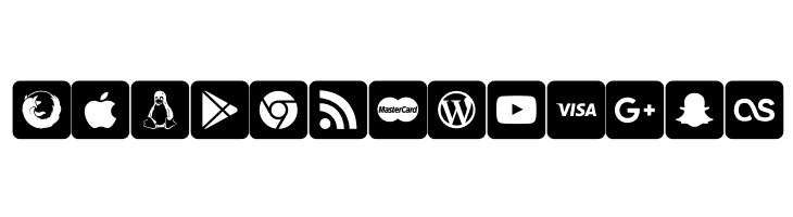 font social media  Free Fonts Download