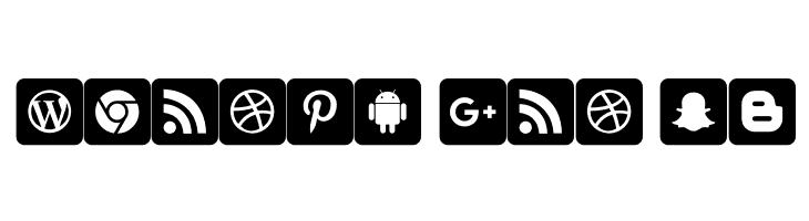 font social media  Free Fonts Download