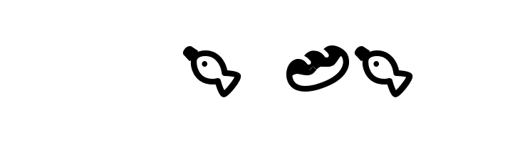 HotDogsNFishDingbats  Free Fonts Download